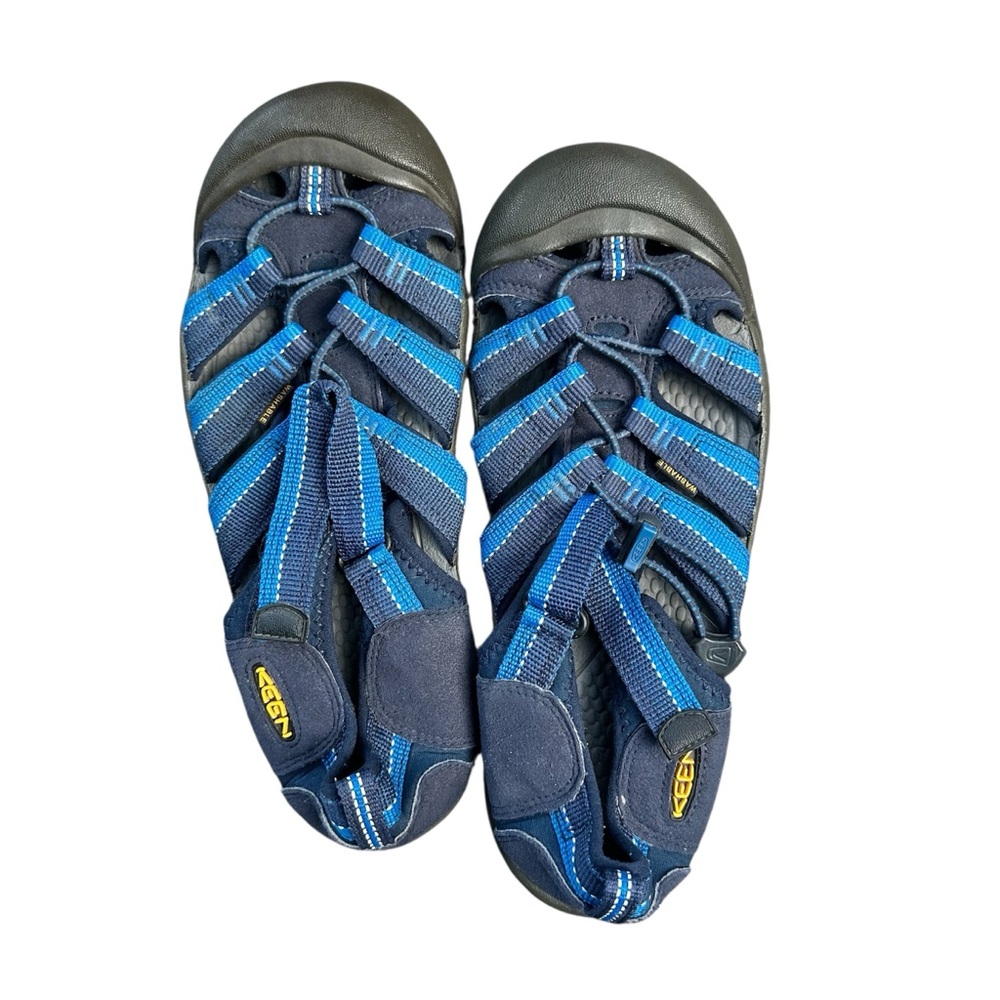 Keen Newport H2 Sandals Youth Size 6 Blue Waterproof Camp Hiking Shoes